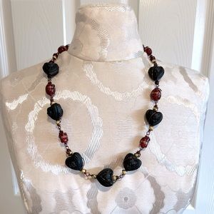 Heart costume necklace